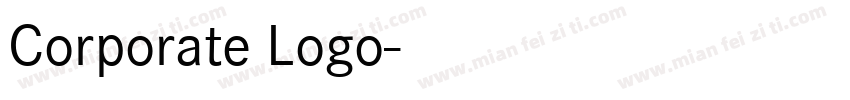 Corporate Logo字体转换